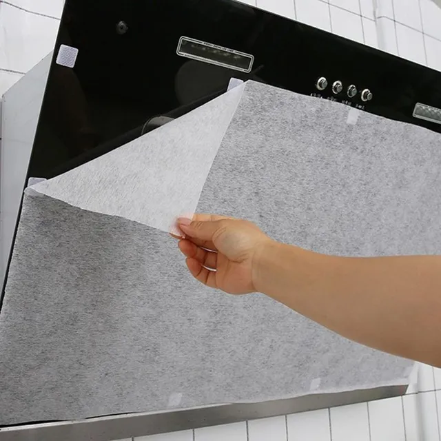 Pohlcující kuchyňský papír / filtr na digestoř