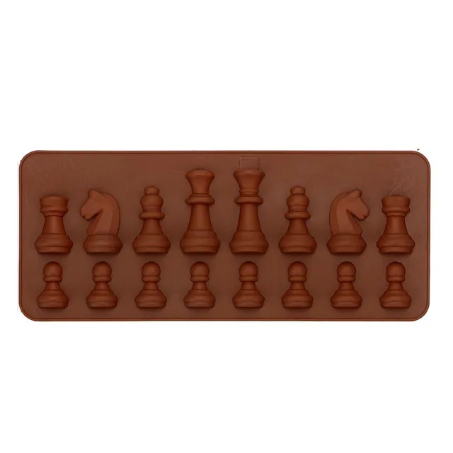 Forma na čokoládu šachy