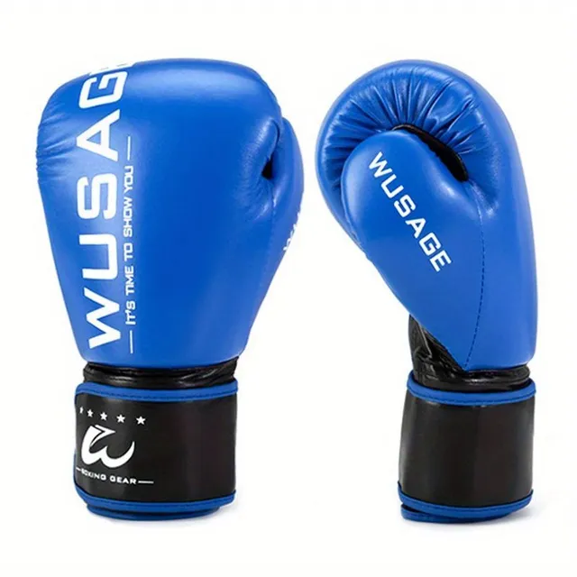 1 pair of boxing gloves for adult men and women, training boxing gloves, kickboxing gloves, boxing gloves for Muay Thai, MMA