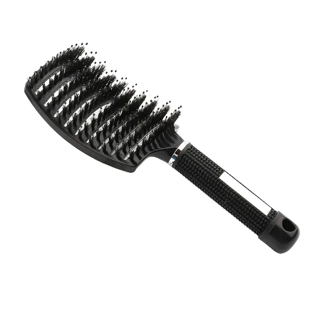 Brosse à cheveux en poils