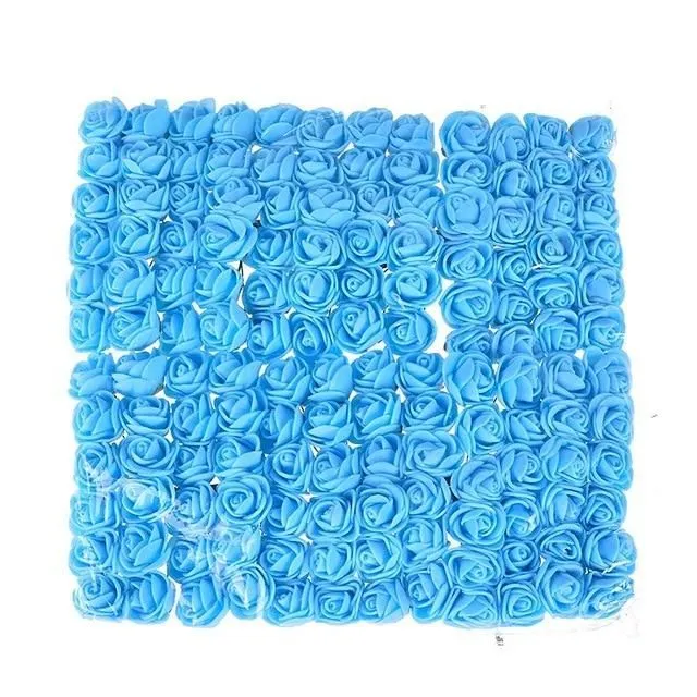 Mini Roses 144 pcs blue