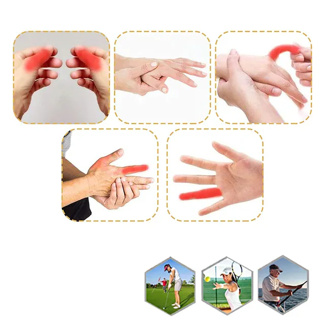 Retractable sports bandage for fingers