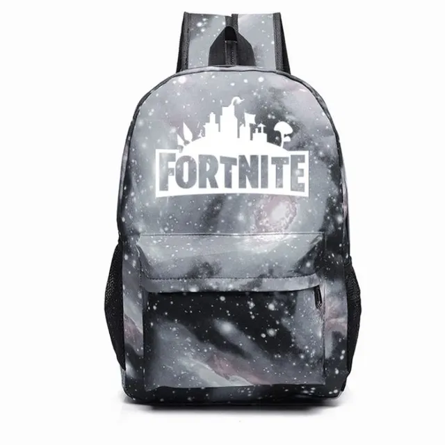 Fényes iskola hátizsák hűvös Fortnite nyomtatással Color 08