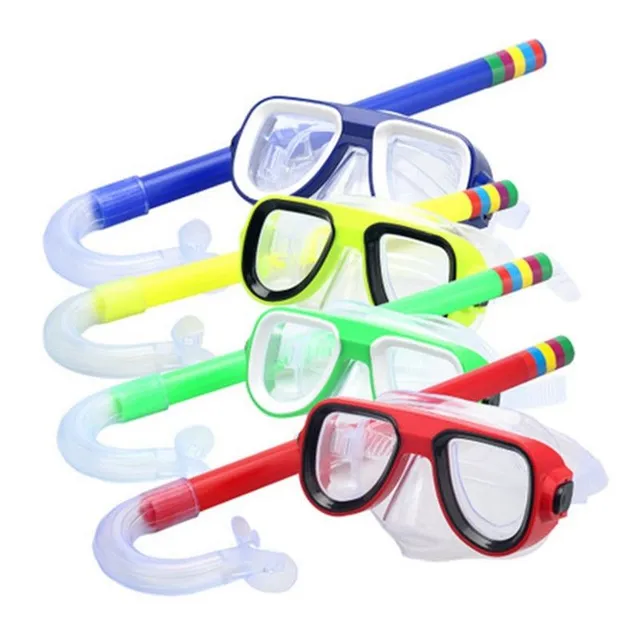 Okulary do nurkowania dla dzieci i rurka do nurkowania - więcej kolorów