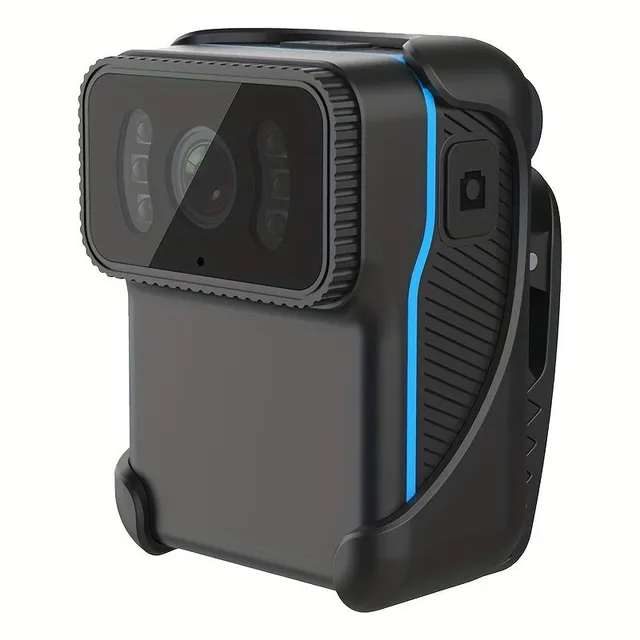 Kamera nošená na těle s možností přenosu živého streamování pomocí Wifi Hotspotu