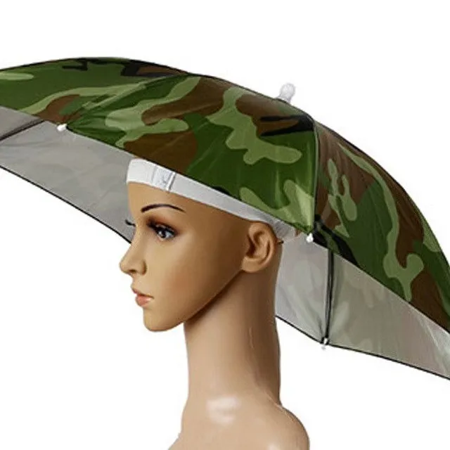 Umbrella/cap - suitable for fishing