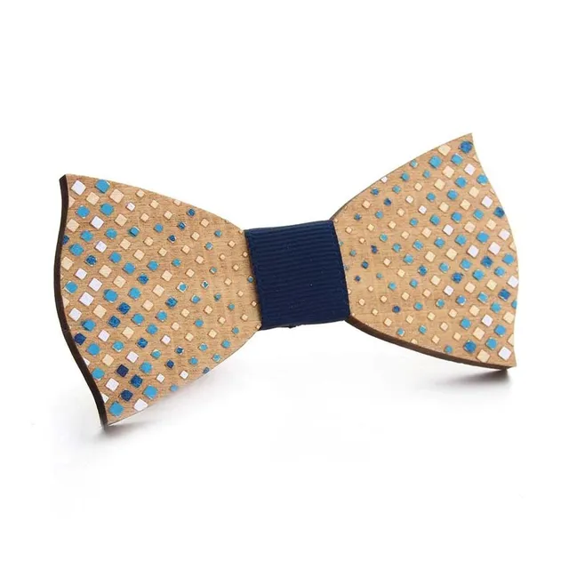 Wooden bow tie