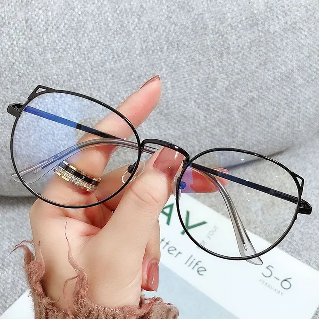 Női elegáns finom számítógépes anti-kék fény napszemüvegek