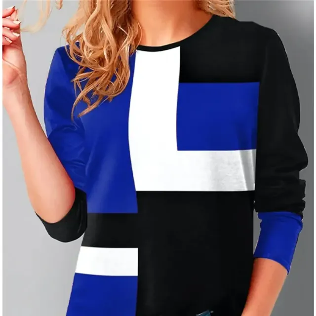 T-shirts with long sleeve for women, Slim Fit