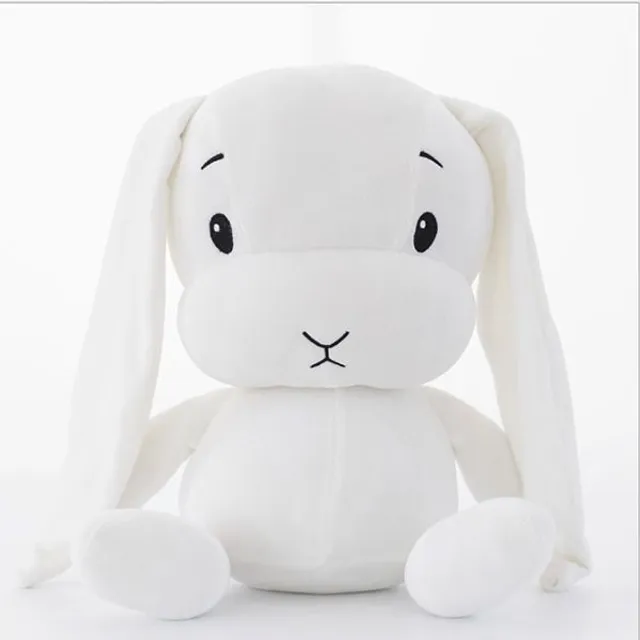 Joli lapin en peluche disponible en trois couleurs