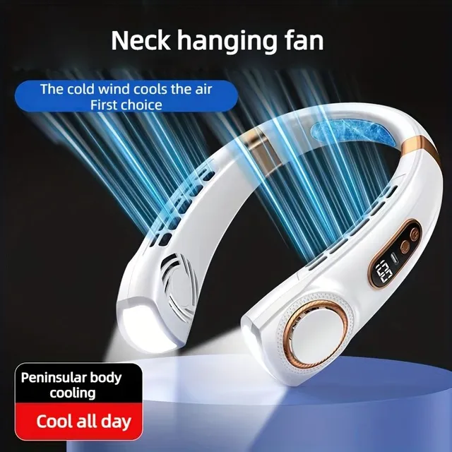 Cooling personal fan on the neck, 5 speed