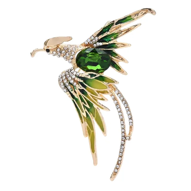 Brooch phoenix multicolored Drew zelena