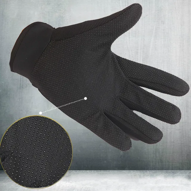 Men's military style motorcycle gloves - 3 colours