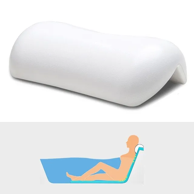 Relaxing bath pillow