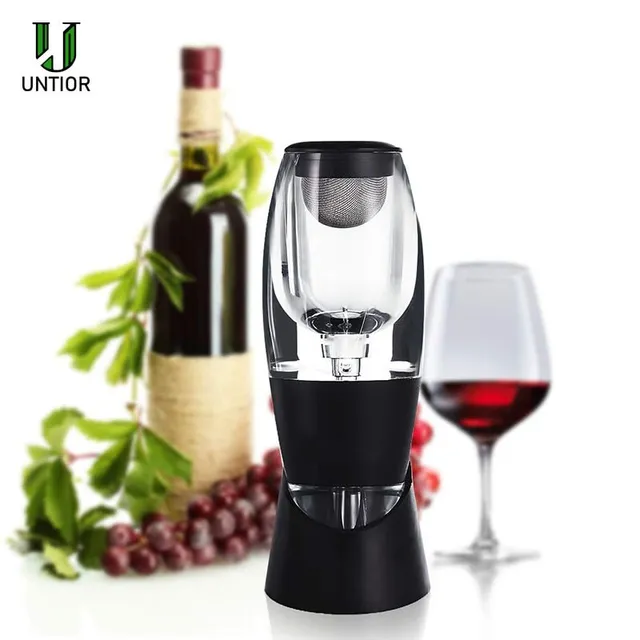 Decantor portabil de aerare pentru vin Untior