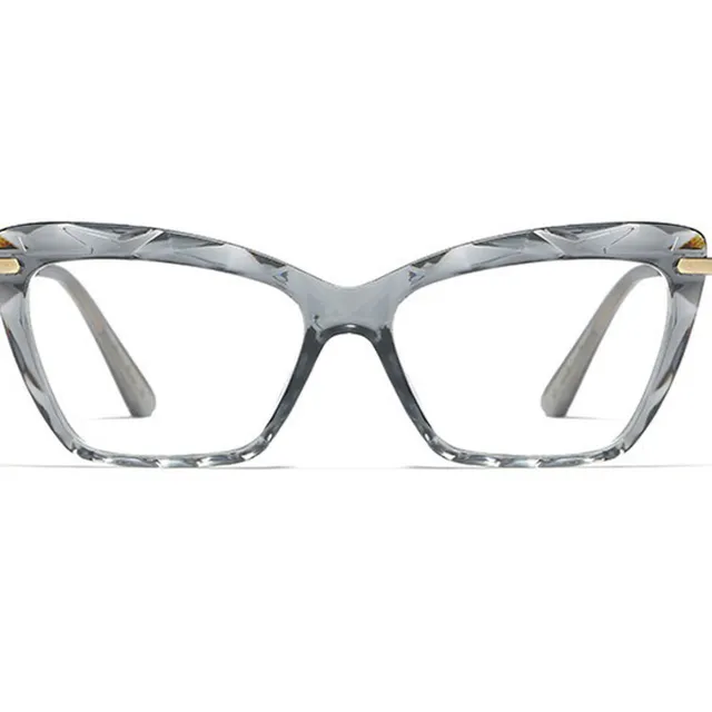 Non-dioptric stylish glasses e300-c3-grey