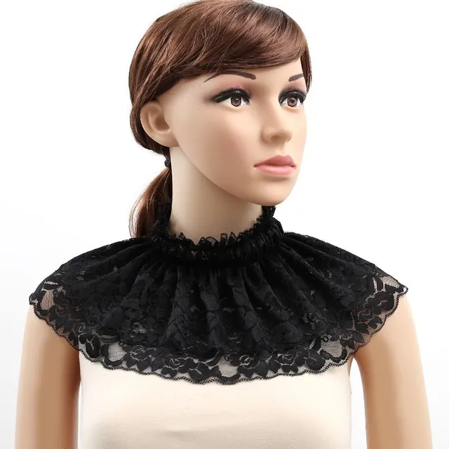 Black Lace Collar Vintage Steampunk Costume Accessories