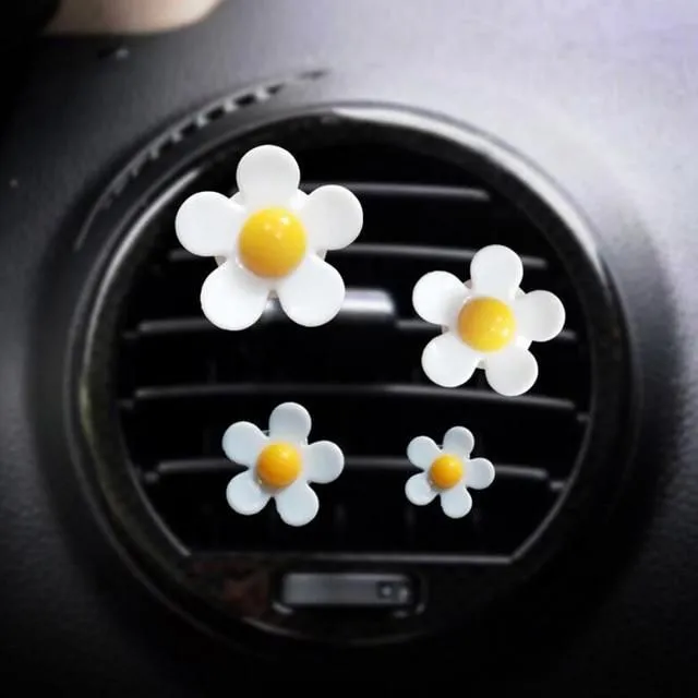 Osvěžovač do auta ve tvaru květin