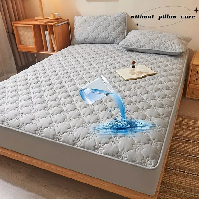 Comfortable and breathable sheet set with waterproof surface against dust mites and bacteria