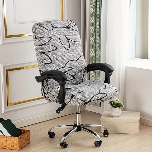 Pohodlný flexibilný kryt na kancelárske stoličky s potlačou - perfektné vybavenie pre Váš pracovný kútik