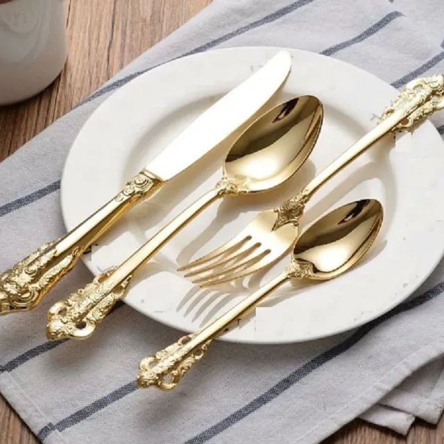 Set of retro cutlery - 4 pcs