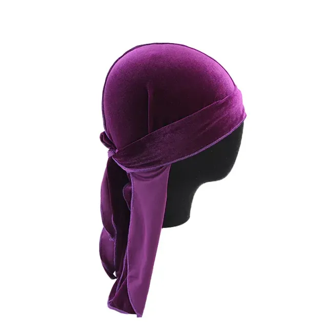 Velvet durag for men and women - breathable and warm