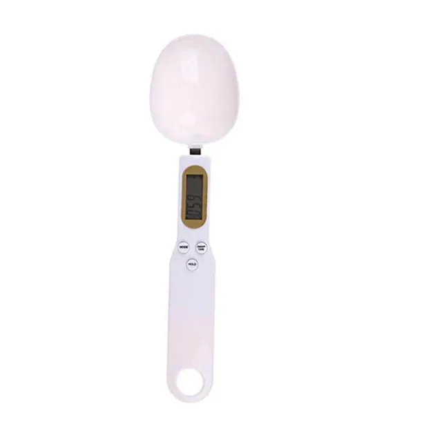 Practical electronic weighing spoon in different colors