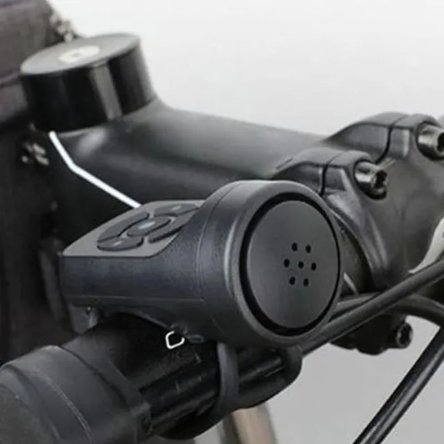 Elektrický zvonček na bicykel so štyrmi možnými zvukmi Reed