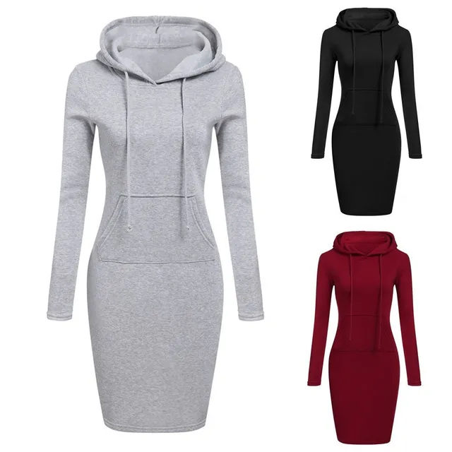 Ladies Autumn Sweatshirt Dress Reese