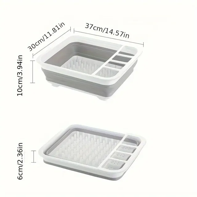 Folding dishwasher over the sink - practical and space-saving