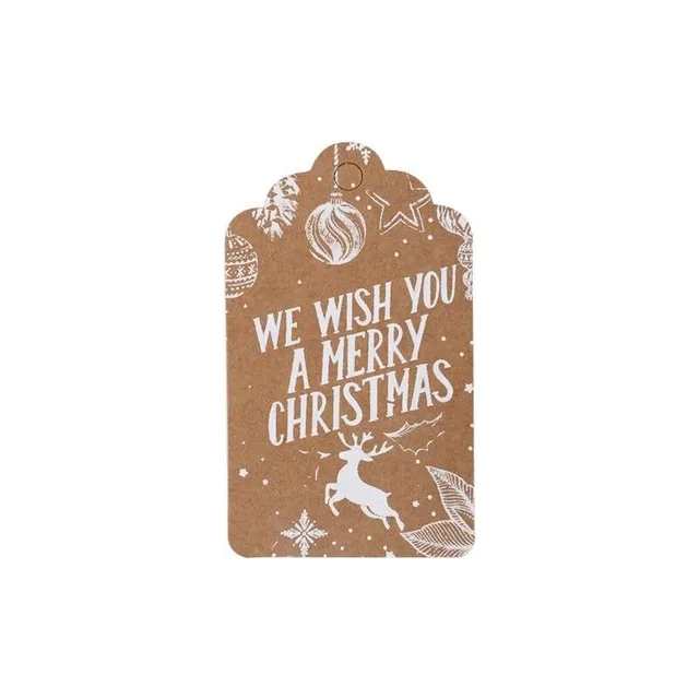 Christmas Gift Card 50 pcs