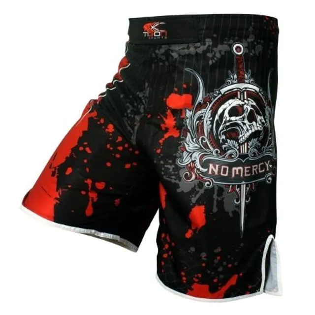 Fighterské trenýrky MMA PRO m red