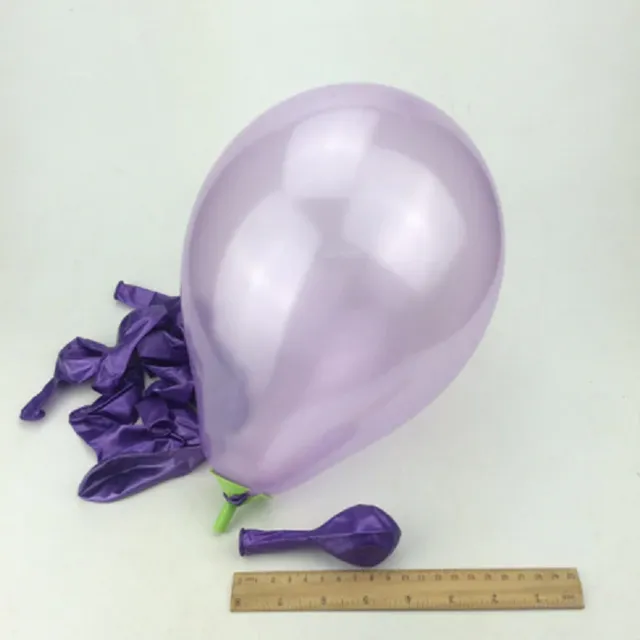 Colour decorative balloons - 10 pieces