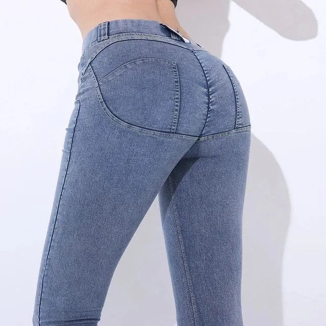 Women's Sexy Push Up Jeans