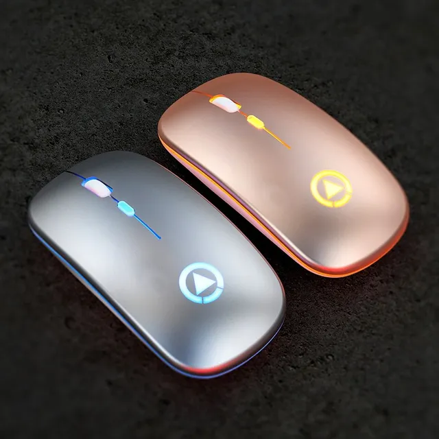 Bezdrátová myš s LED podsvícením