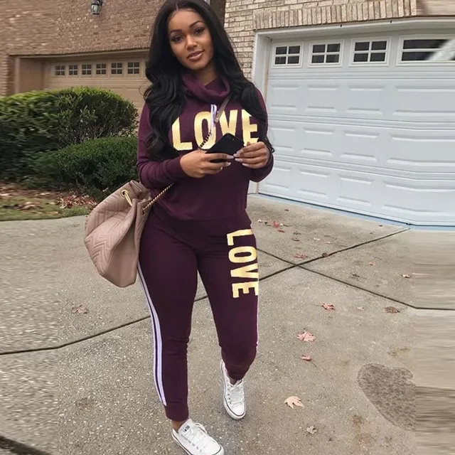 Women's tracksuit Love