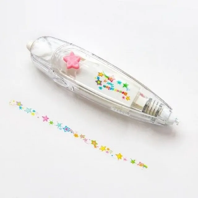 Decorative correction tape