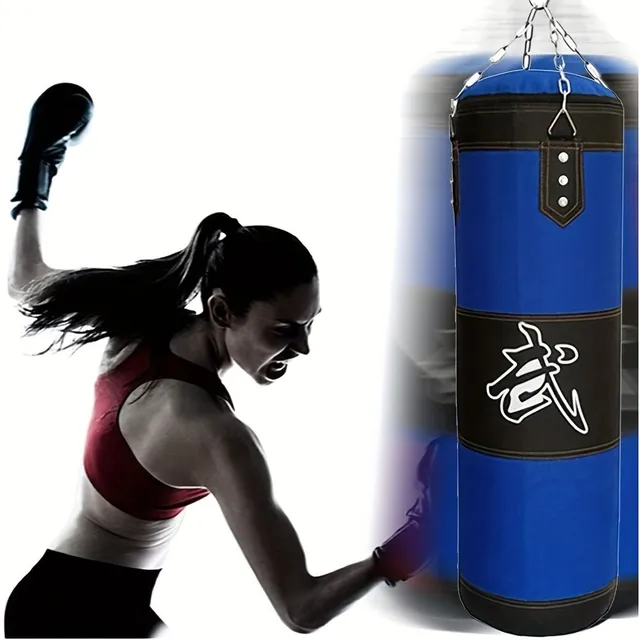 Durable boxing bag for kicking and punching | Karate and martial arts training