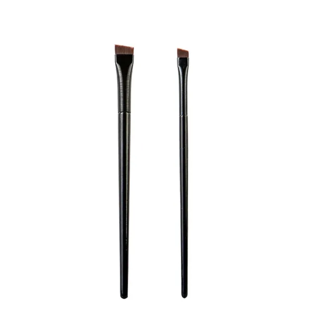 Professional brush for eyebrows and eyeliner contours - 2 pcs