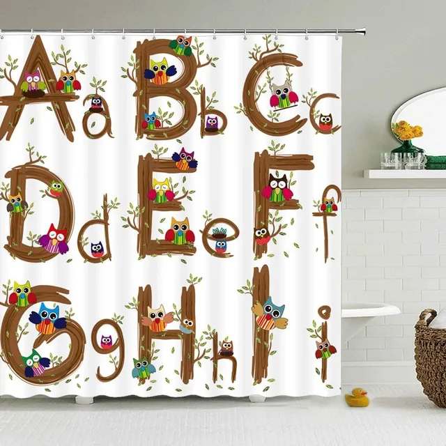 Funny shower curtain