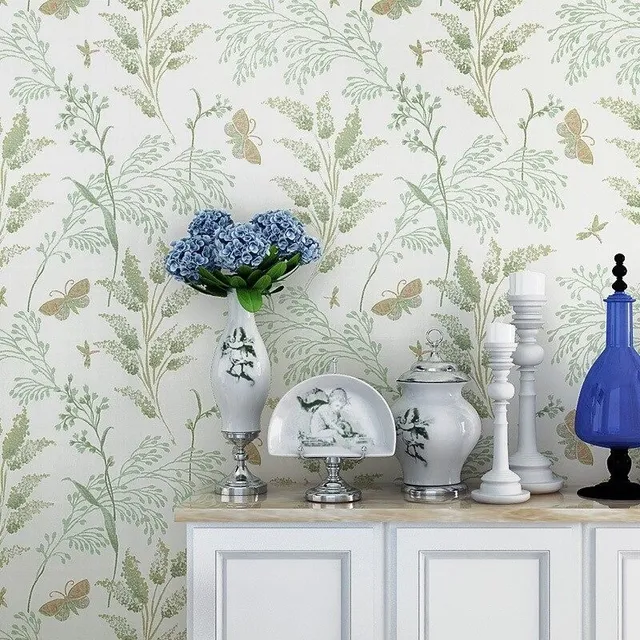 Self-adhesive wallpaper on wall G2470