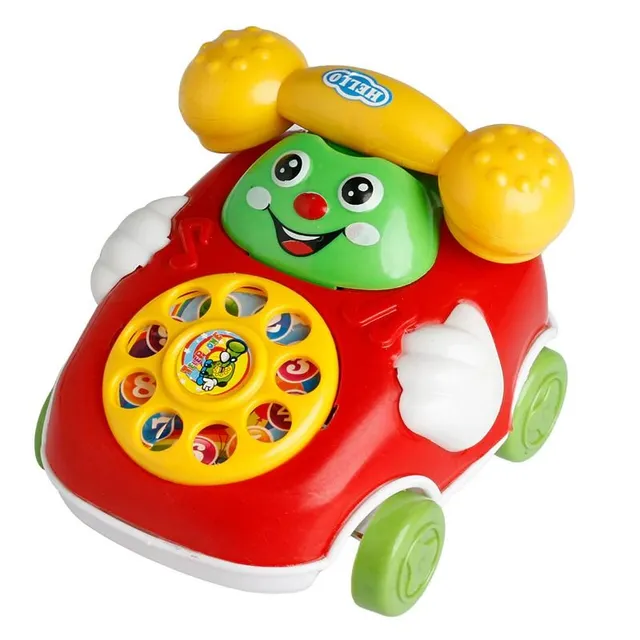 Telefon dziecięcy na kółkach