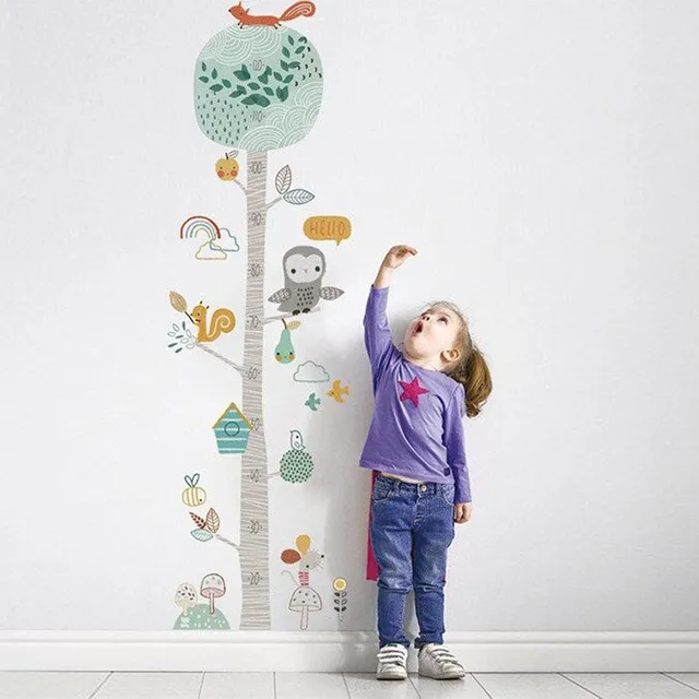 Măsurătoare pentru copii ca sticker de perete