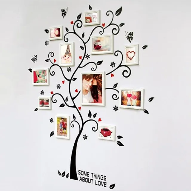 Sticker tree for photos