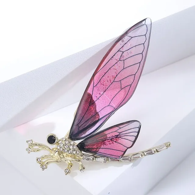 Beautiful modern ball brooch Dragonfly
