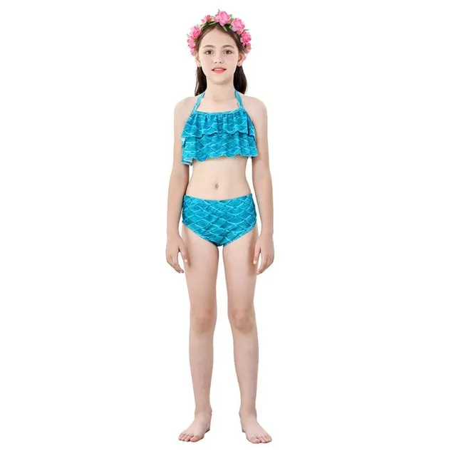 Girls Cute Swimsuit Mermaid