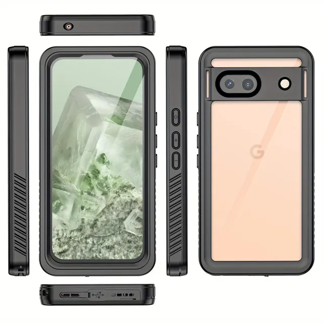 Protective cover for phone with full body coverage and strong magnetic attachment