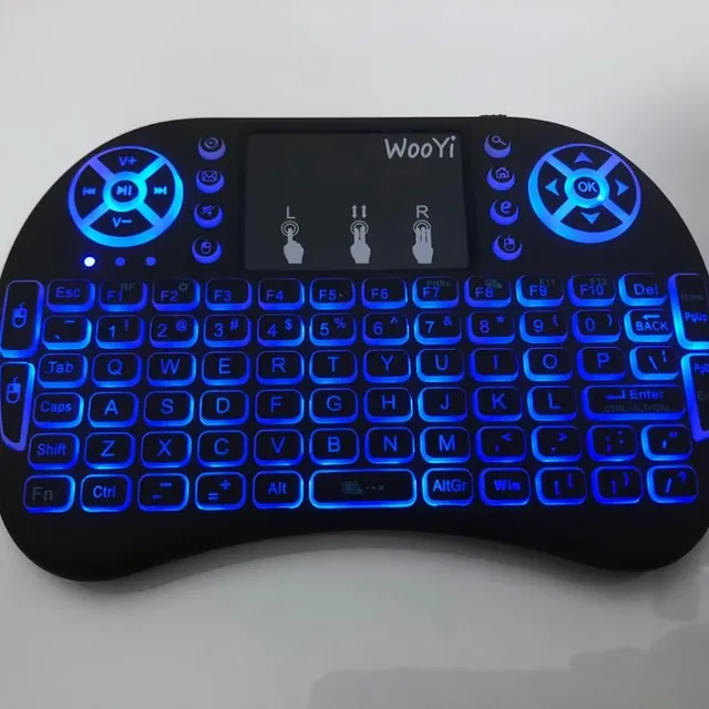 Podsvícená mini klávesnice - 8 barev