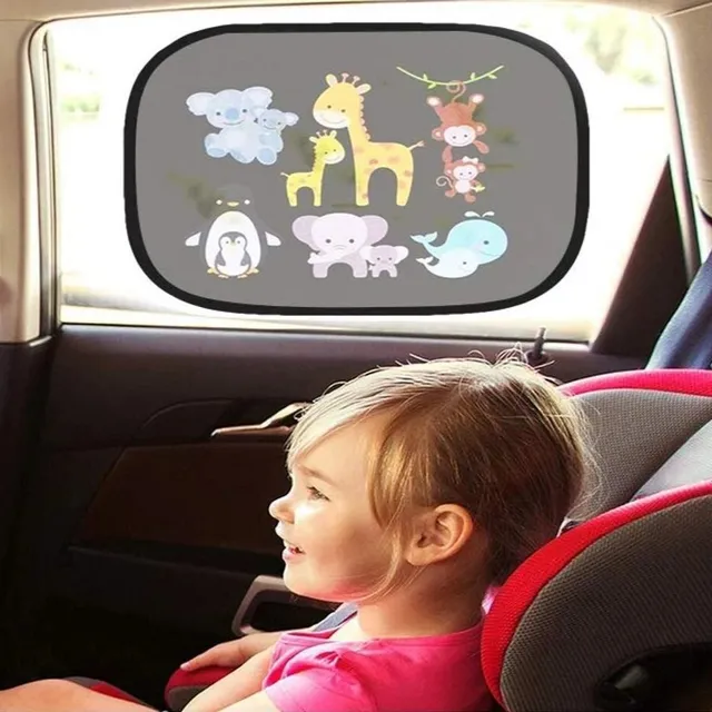 Cute sun visor for car with pets