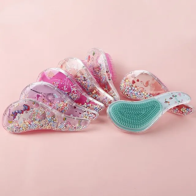 Girl's cute hair brush - different colors